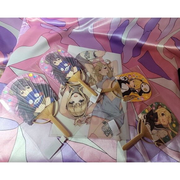 Senran Kagura Lot Clear File Fan Murasaki Yomi Haruka Anime Manga Japan Kawaii - Picture 1 of 8